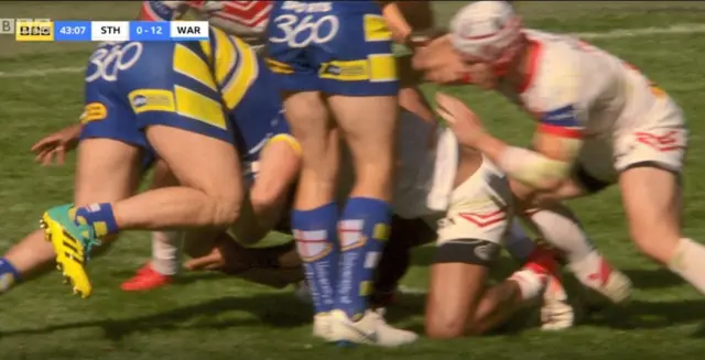 Warrington slow motion replay