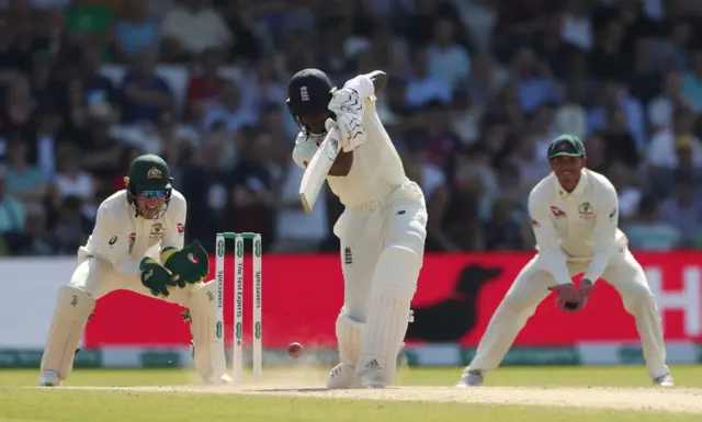 Jofra Archer in action