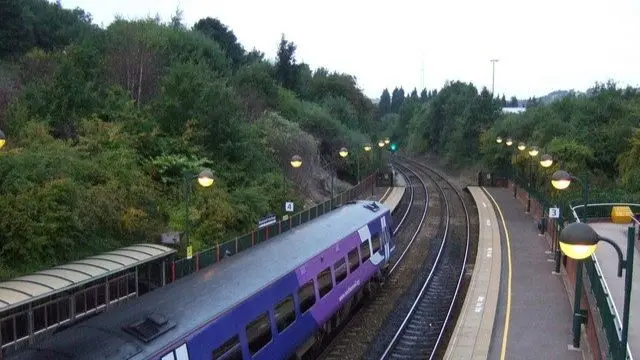 A train at Meadowhall