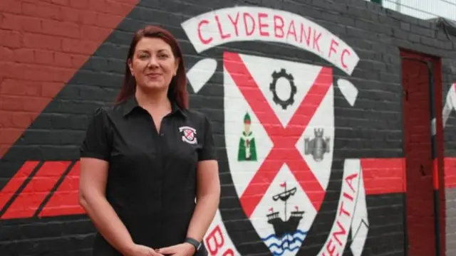 Grace McGibbon - Clydebank FC chair