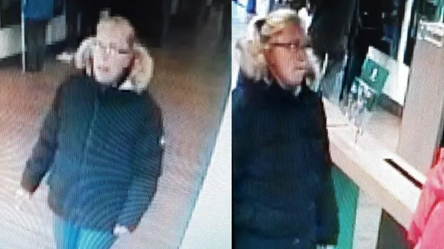 CCTV of wanted woman