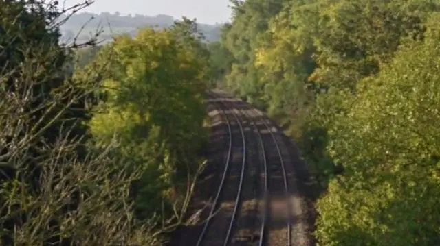 Railway at Pontrilas