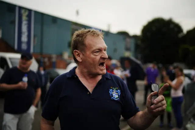 Bury fan anger