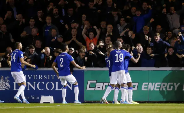 Alex Iwobi celebrates