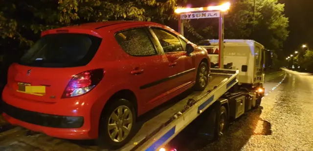 Car seized