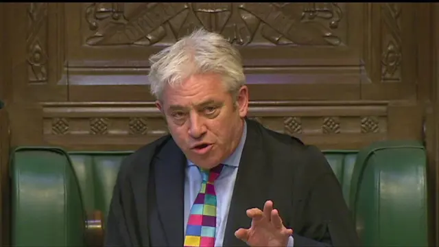 Speaker John Bercow