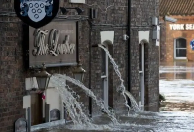 York floods