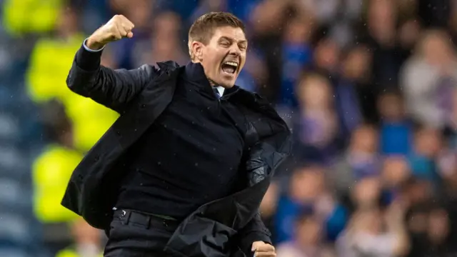 Rangers manager Steven Gerrard