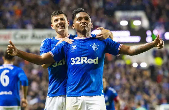 Alfredo Morelos was the Rangers hero, with a last-gasp goal