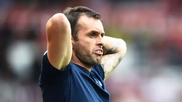 Stoke boss Nathan Jones