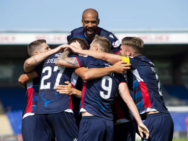 Ross County celebrate