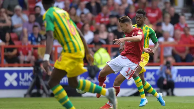 Matty Cash scores for Forest