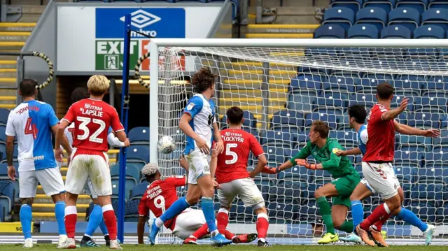 Lyle Taylor scores for Charlton