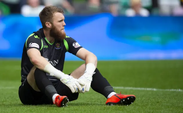 St Johnstone goalkeeper Zander Clark