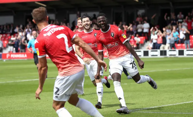 Salford celebrate