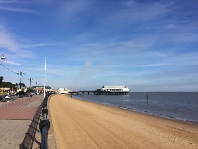 Cleethorpes beach