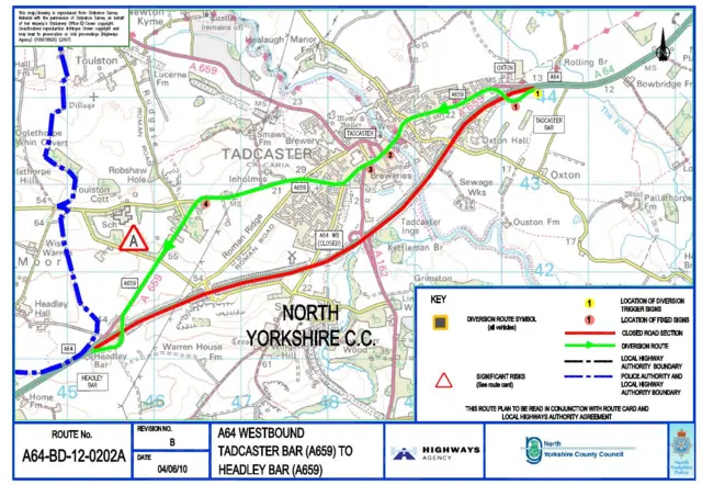 Diversion route