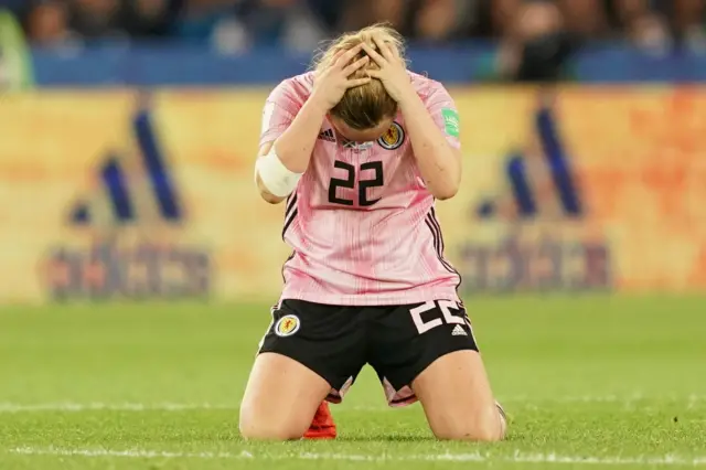 Scotland's Erin Cuthbert