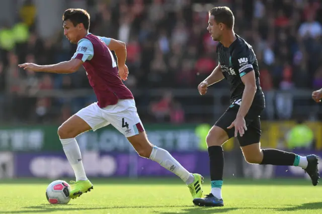 Jack Cork and Jordan Henderson