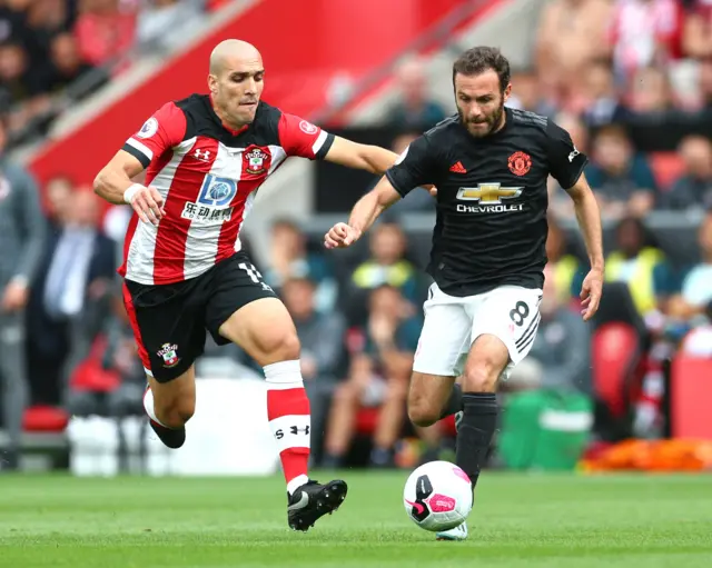 Juan Mata and Oriol Romeu