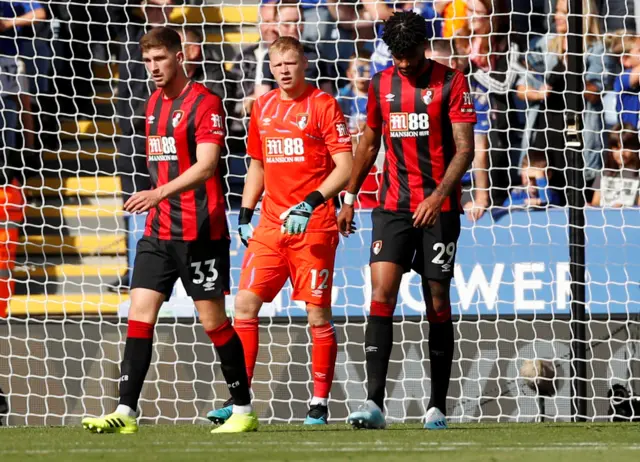 Bournemouth look dejected