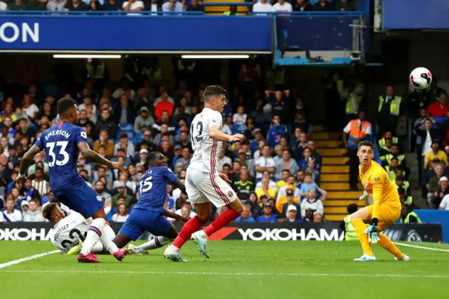 Sheffield United second goal