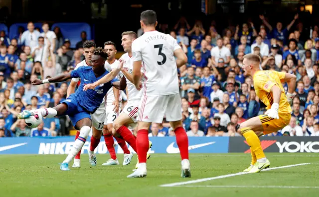 Tammy Abraham scores