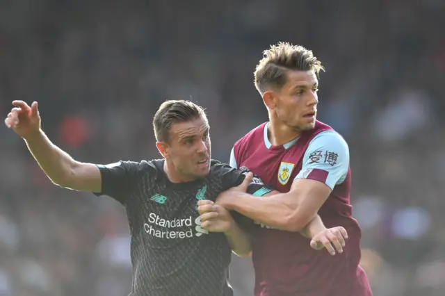 Jordan Henderson and James Tarkowski