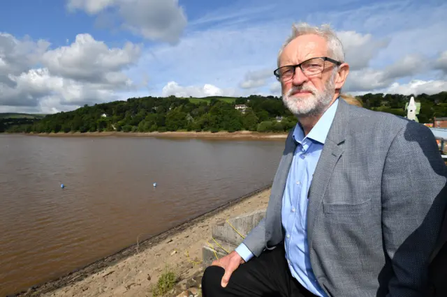 Jeremy Corbyn in Whaley Bridge