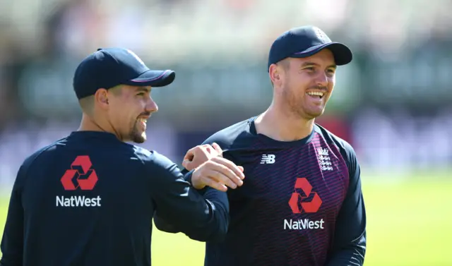 Rory Burns and Jason Roy