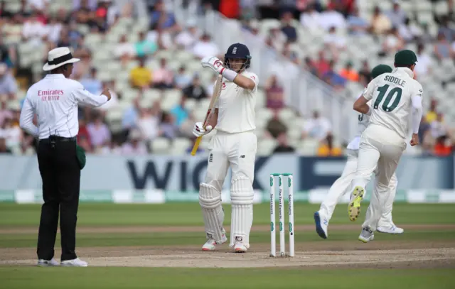 Joel Wilson and Joe Root