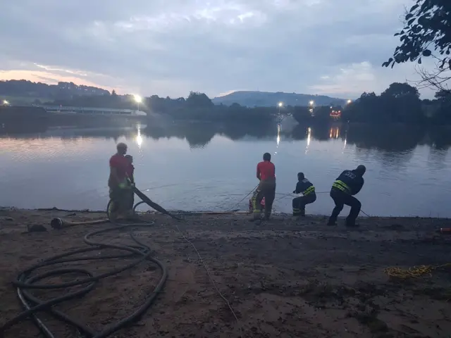 Staffordshire firefighters