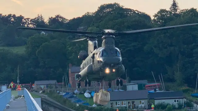 Chinook at Toddbrook reservoir