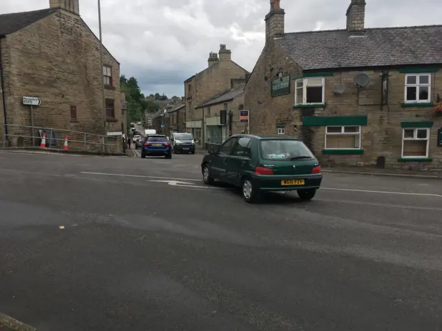 Cars in Whaley Bridge