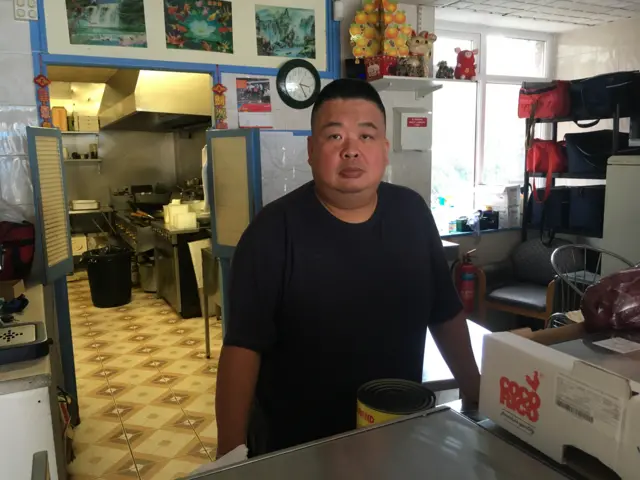 Takeaway owner