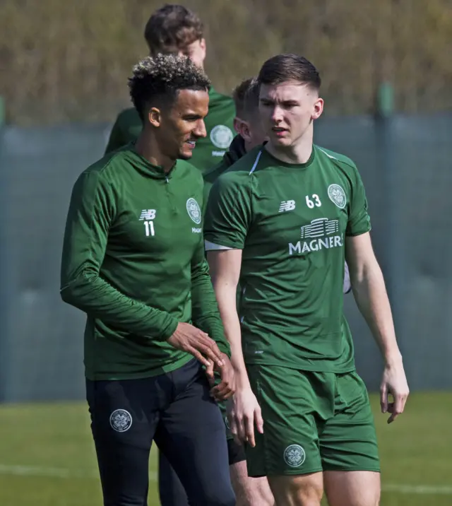 Scott Sinclair and Kieran Tierney