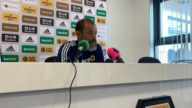 Nuno speaking today