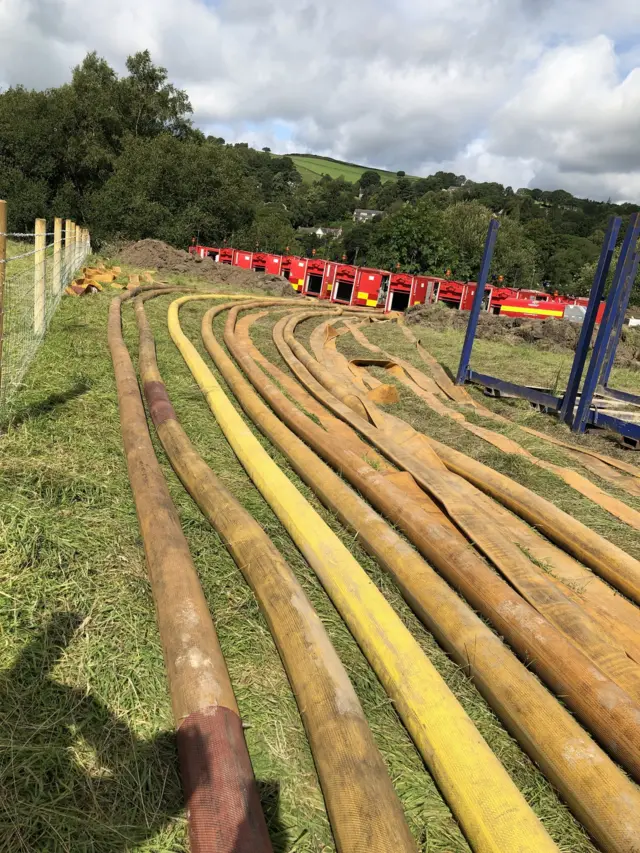 pipes at reservoir