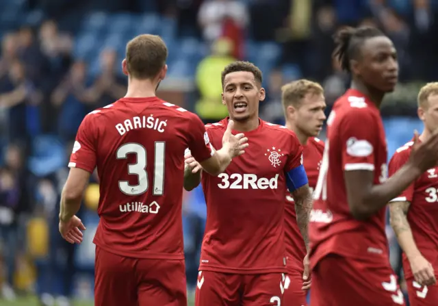 Rangers celebrate