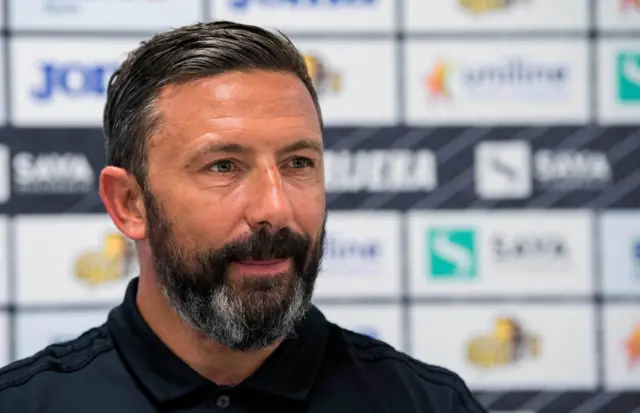 Aberdeen manager Derek McInnes