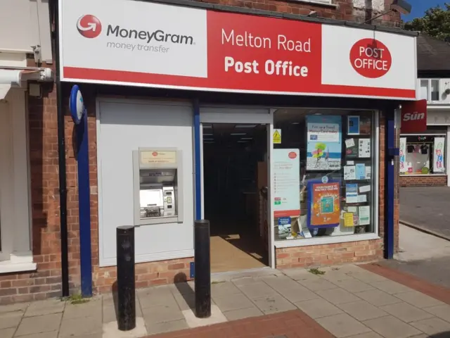 The Post Office in Melton Road, West Bridgford