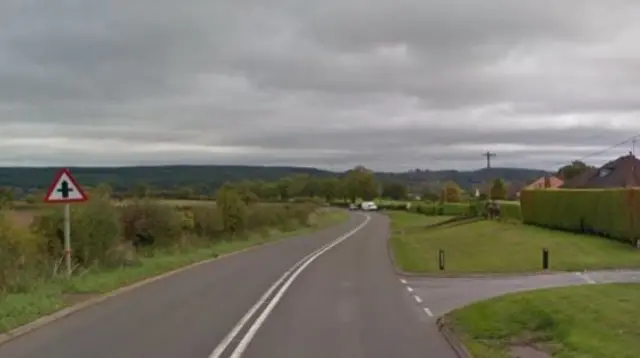 The A53 in Ashley
