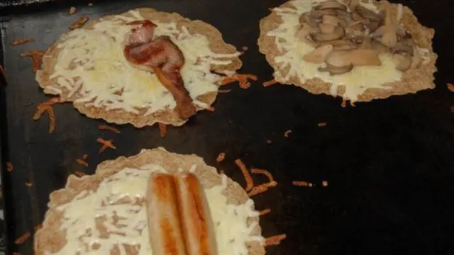 Bacon and cheese