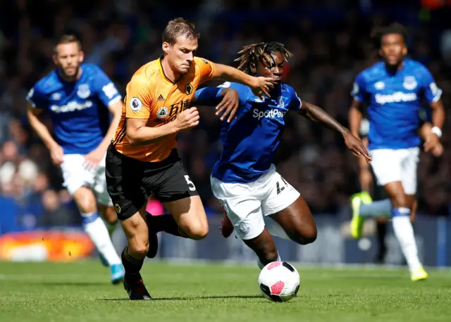 Ryan Bennett and Alex Iwobi