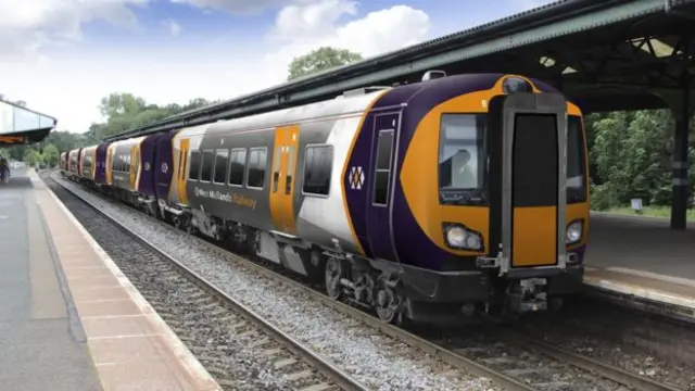 West Midlands Railway train