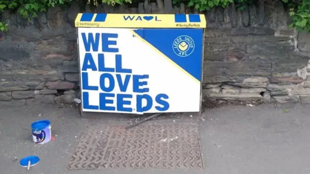 Leeds Utd mural