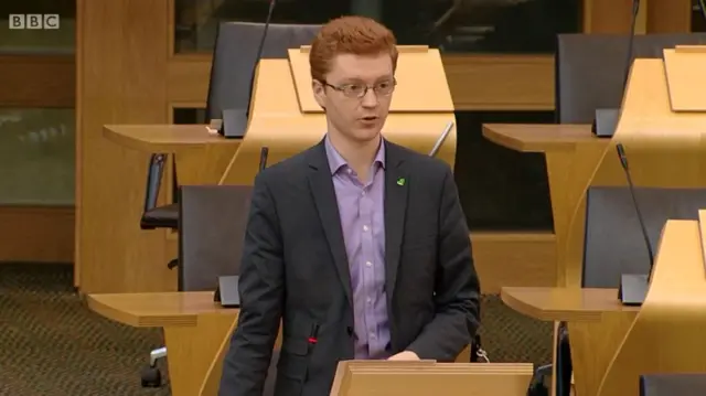 Green MSP Ross Greer