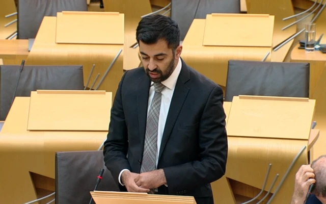 Justice Secretary Humza Yousaf