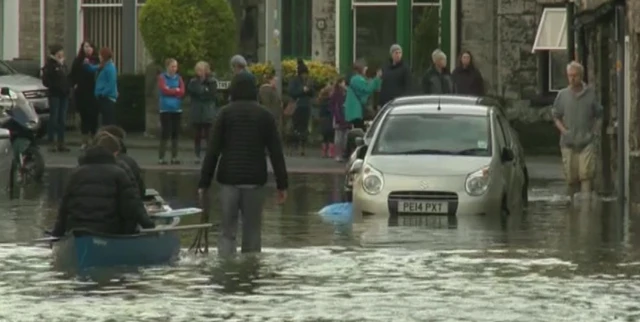 Flooding in Kendal