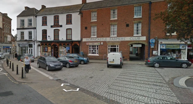 Horncastle town centre